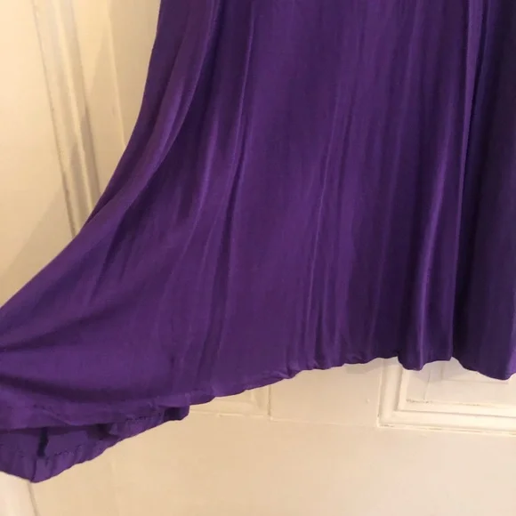 Ralph Lauren Purple cap sleeve dress - Picture 2 of 5